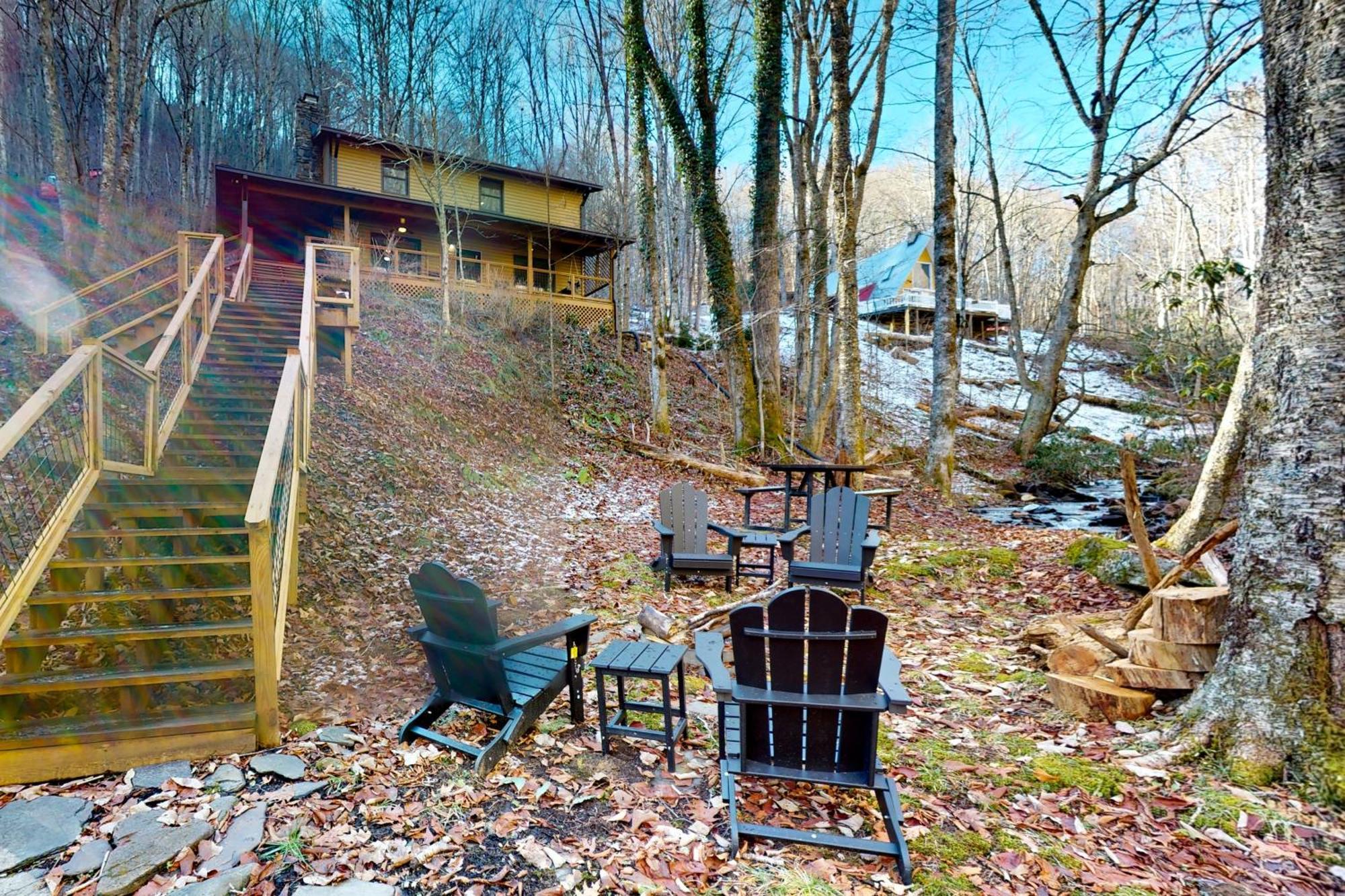Fulmers' Fish Camp Maggie Valley Exterior foto